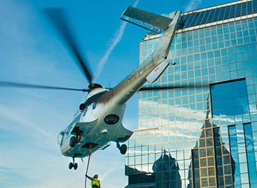 Helicopter Sign Placement in Fort Smith