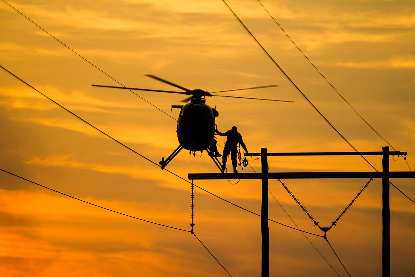 Fort Smith Transmission Line Helicopter Services
